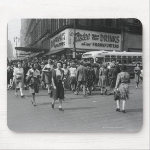 Pedestrians 2 mouse mat