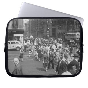 Pedestrians Laptop Sleeve