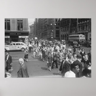 Pedestrians Poster