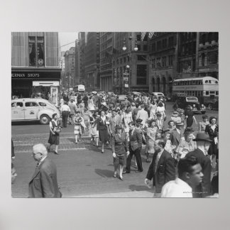 Pedestrians Poster