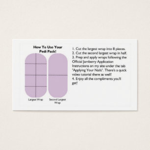 Pedi Pack Cards