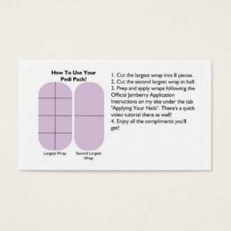 Pedi Pack Cards