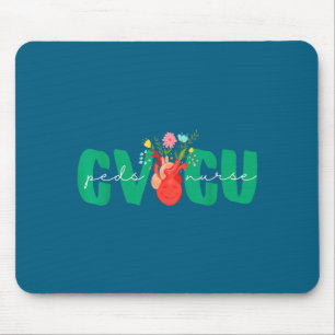 Pediatric Cvicu Nurse Cardiovascular Intensive Car Mouse Mat