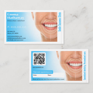 Pediatric Dentist   Dental Practice Business Card