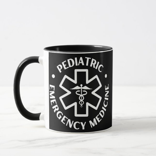 Pediatric emergency medicine Doctor Nurse Medical Mug (Left)