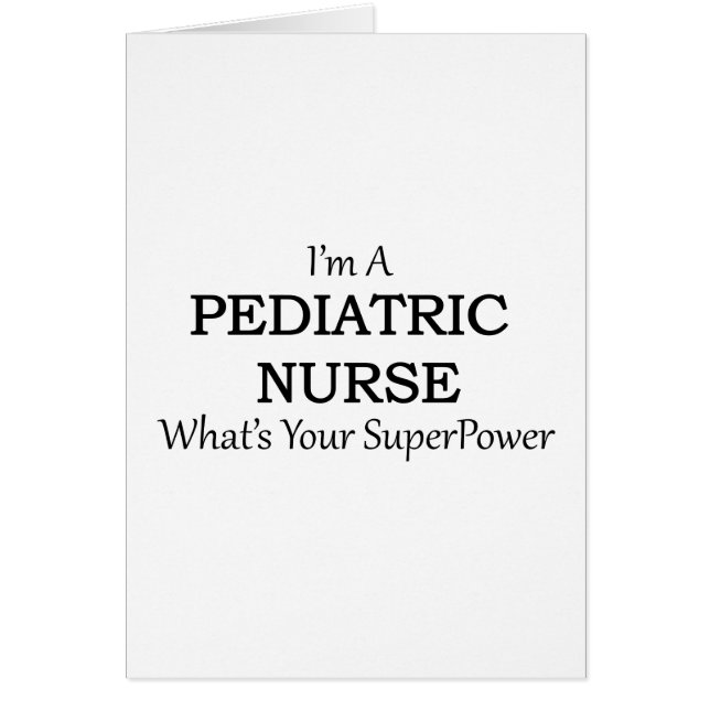 PEDIATRIC NURSE (Front)