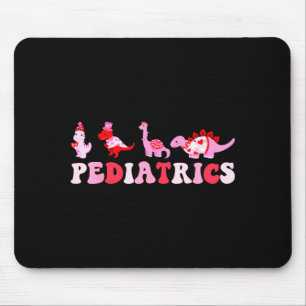 Pediatric Nurse Peds Nursing Cute Dinosaurs Valent Mouse Mat