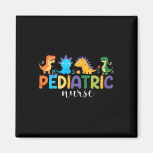 Pediatric Nurse Peds Nursing Dinosaur Appreciation Magnet