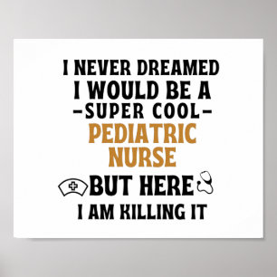 PEDIATRIC NURSE POSTER