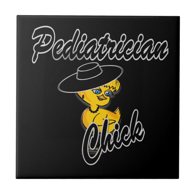 Pediatrician Chick #4 Tile (Front)