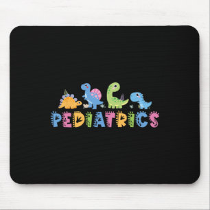 Pediatrics Pediatric Squad Nurse Dinosaur Cute Ped Mouse Mat