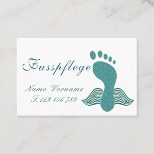 pedicure business card