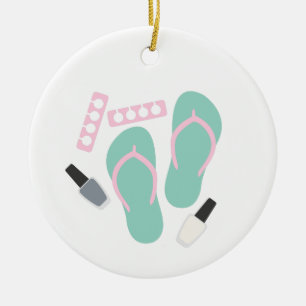 Pedicure Ceramic Tree Decoration