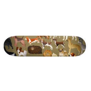 Pedigree Dog Wallpaper Skateboard
