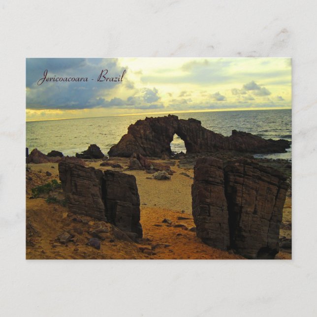 Pedra Furada, Jericoacoara, Brazil Postcard (Front)