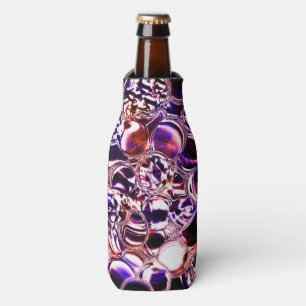 Pedra semi preciosa ou bolhas de vidro colorido? bottle cooler