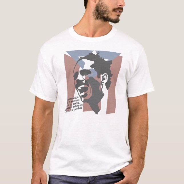 Pedro Albizu Campos T Shirt (Front)