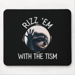 Pedro Dancing Racoon Rizz Em With The Tism Viral R Mouse Mat