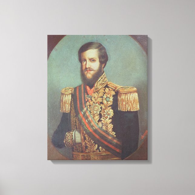 Pedro II  Emperor of Brazil Canvas Print (Front)