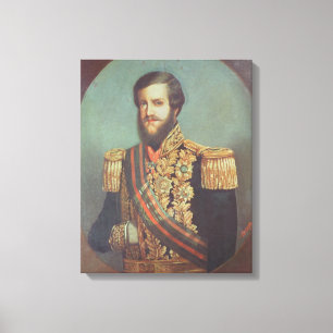 Pedro II Emperor of Brazil Canvas Print