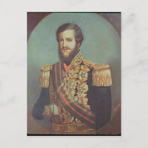 Pedro II  Emperor of Brazil Postcard