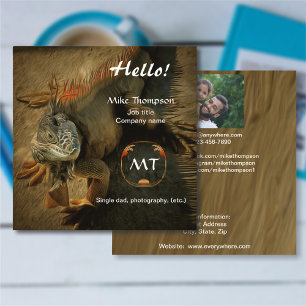 Pedro the Iguana 0768 Calling Card