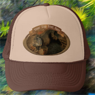 Pedro the Iguana 0768 Trucker Hat