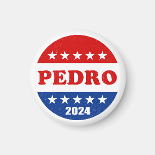 Pedro Voter Button 2024 Elections USA Magnet