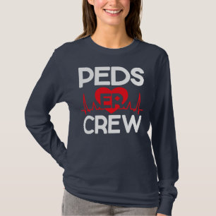 PEDS ER Crew Pediatric Emergency Room Nursing T-Shirt