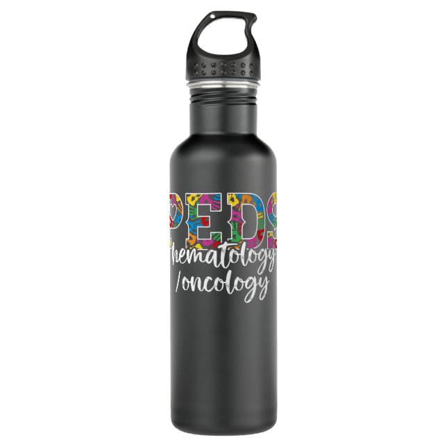 PEDS HematologyOncology Doctor - Paediatrics HemOn 710 Ml Water Bottle (Front)