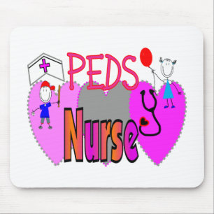 PEDS NURSE Adorable gifts Mouse Mat