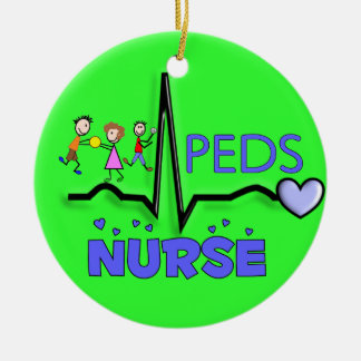 PEDS NURSE Christmas Ornament