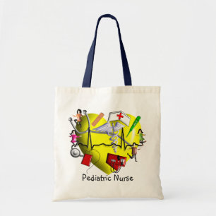 Peds Nurse Gifts-Adorable 3D Graphic ARt Tote Bag