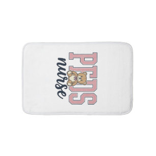 Peds Nurse Teddy Bear Vintage Shirt Design_1 Bath Mat