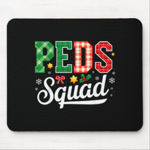 Peds Squad Pediatric Nursing Funny Pediatric Nurse Mouse Mat