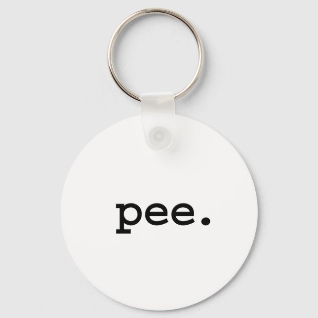 pee. key ring (Front)