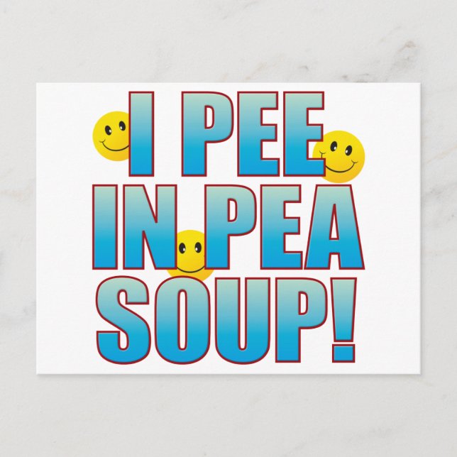 Pee Life B Postcard (Front)