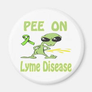 Pee On Lyme Disease Magnet