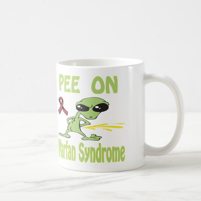 Pee On Marfan Syndrome Mug (Right)
