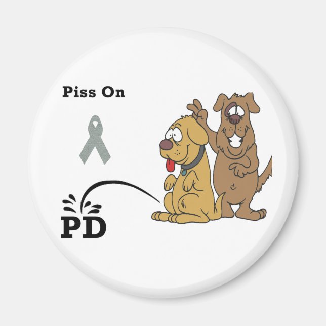 Pee on Parkinson's Disease Magnet (Front)