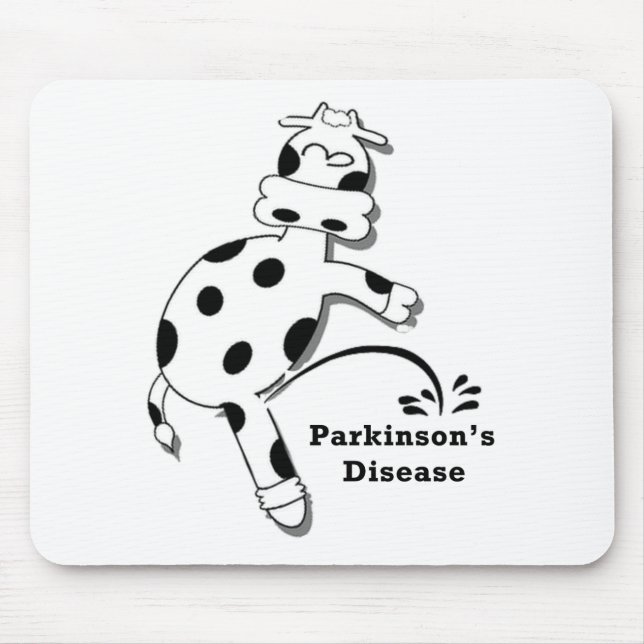 Pee on Parkinson's Disease Mouse Mat (Front)