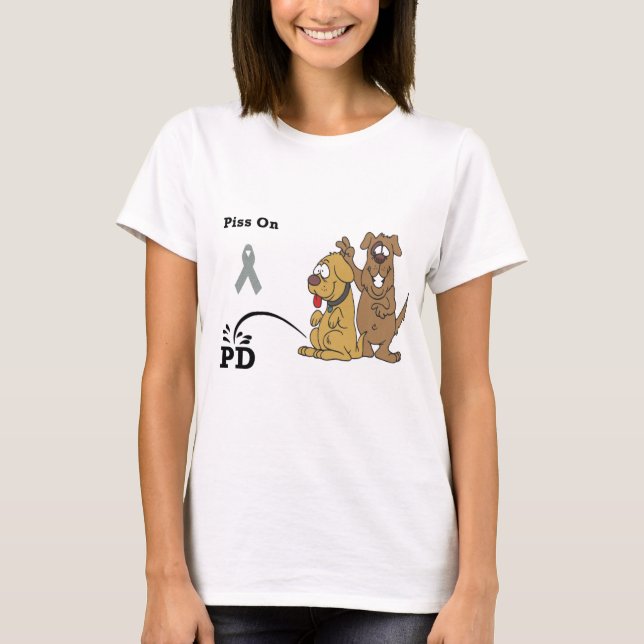 Pee on Parkinson's Disease T-Shirt (Front)