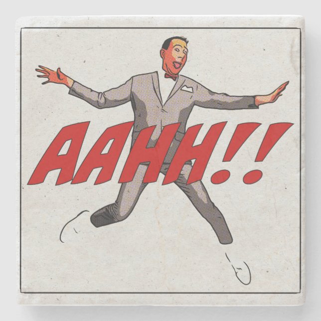 Pee-wee “Aahh” coaster (Front)