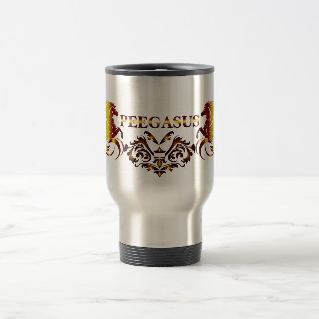 Peegasus Tumbler Travel Mug (Center)
