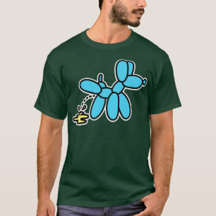 Peeing balloon dog Balloon animal twister Balloon  T-Shirt