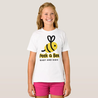 Peek a Bee girl's T-Shirt