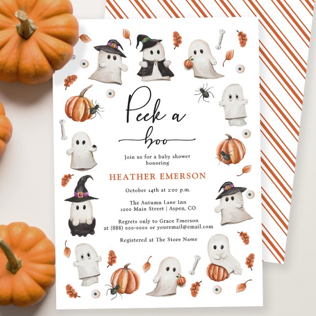 Peek A Boo Baby Shower Invitation (Peek A Boo Baby Shower Invitation
)
