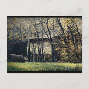 Peek-a-Boo Barn Postcard