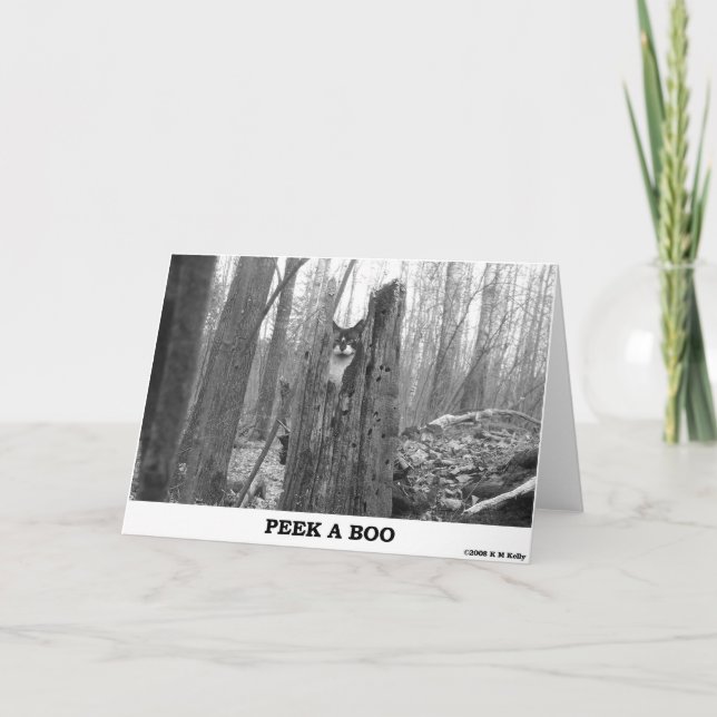 PEEK A BOO CARD (Front)