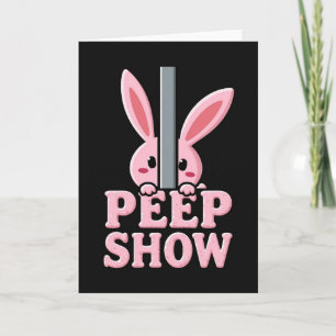 Peek A Boo Cute Critter Card